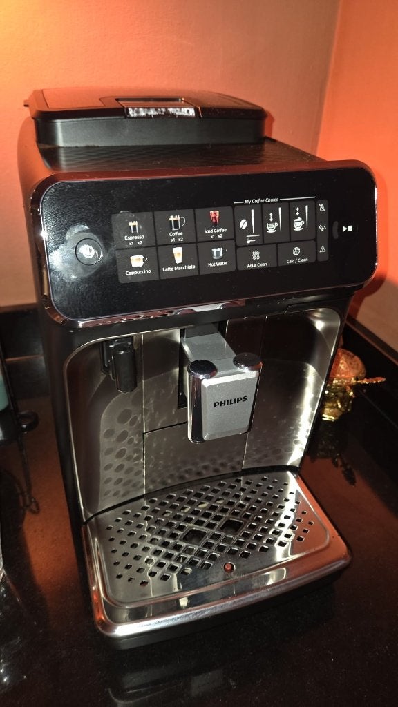Philips Volautomatische Espressomachine - Zo goed als nieuw, Ophalen, Espresso apparaat, Koffiebonen, Zo goed als nieuw
