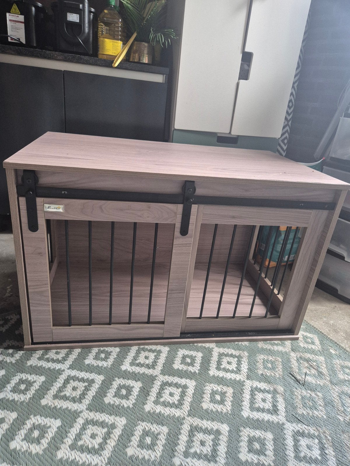 pawhut bench als nieuw !, Ophalen, Zo goed als nieuw, 75 tot 110 cm, 65 tot 100 cm