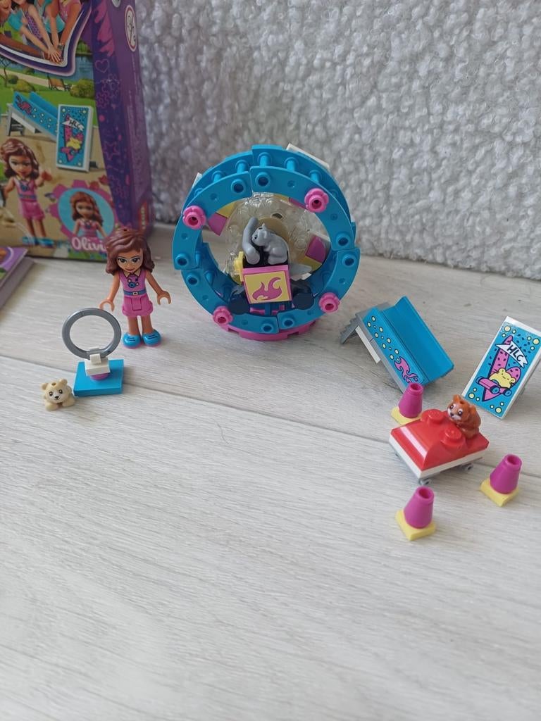 Lego Friends Olivia's Hamster Speeltuin 41383, Lego, Friends, Ophalen of Verzenden, Zo goed als nieuw