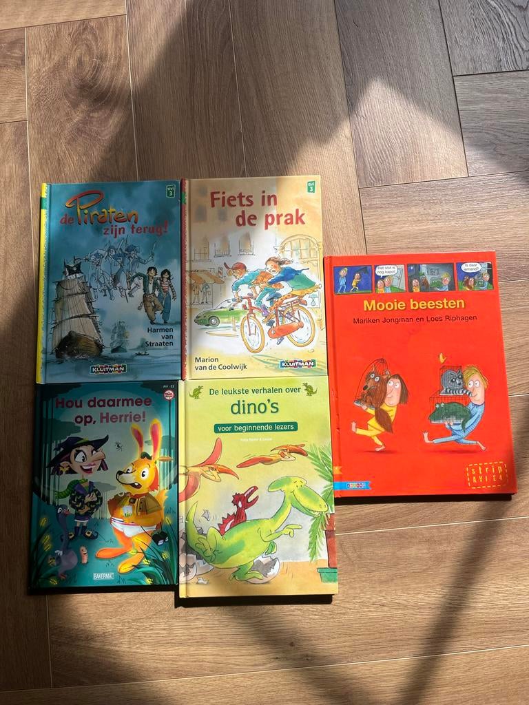Leesboeken groep 3/4 (5 stuks) - Zo goed als nieuw, Ophalen of Verzenden, Zo goed als nieuw, Fictie algemeen