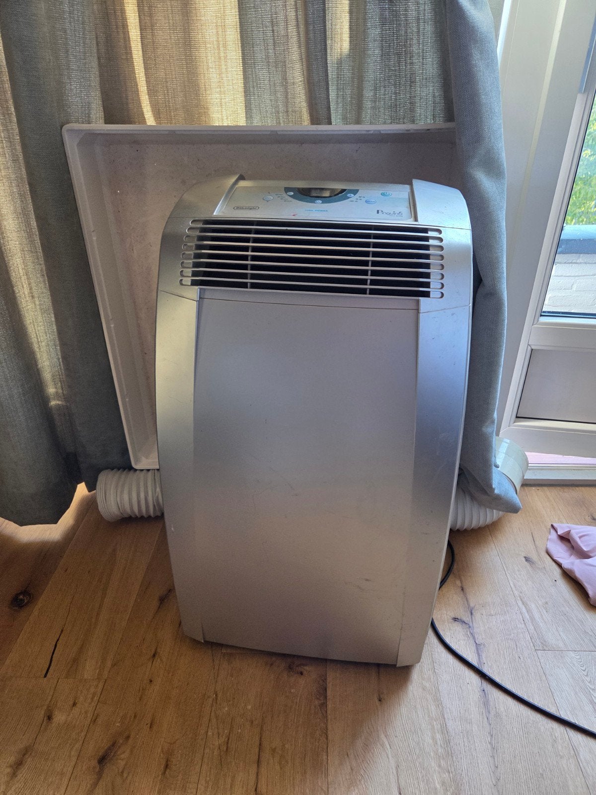 Mobiele airco Delonghi Pinguino PAC C110, Ophalen, Gebruikt, 3 snelheden of meer, Koelen en Ontvochtigen