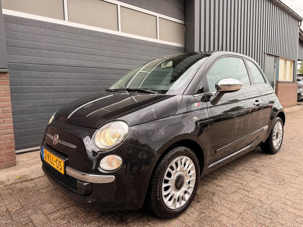 Fiat 500 1.0 TwinAir Easy, Auto's, Fiat, Euro 5, Stof, Gebruikt, Zwart