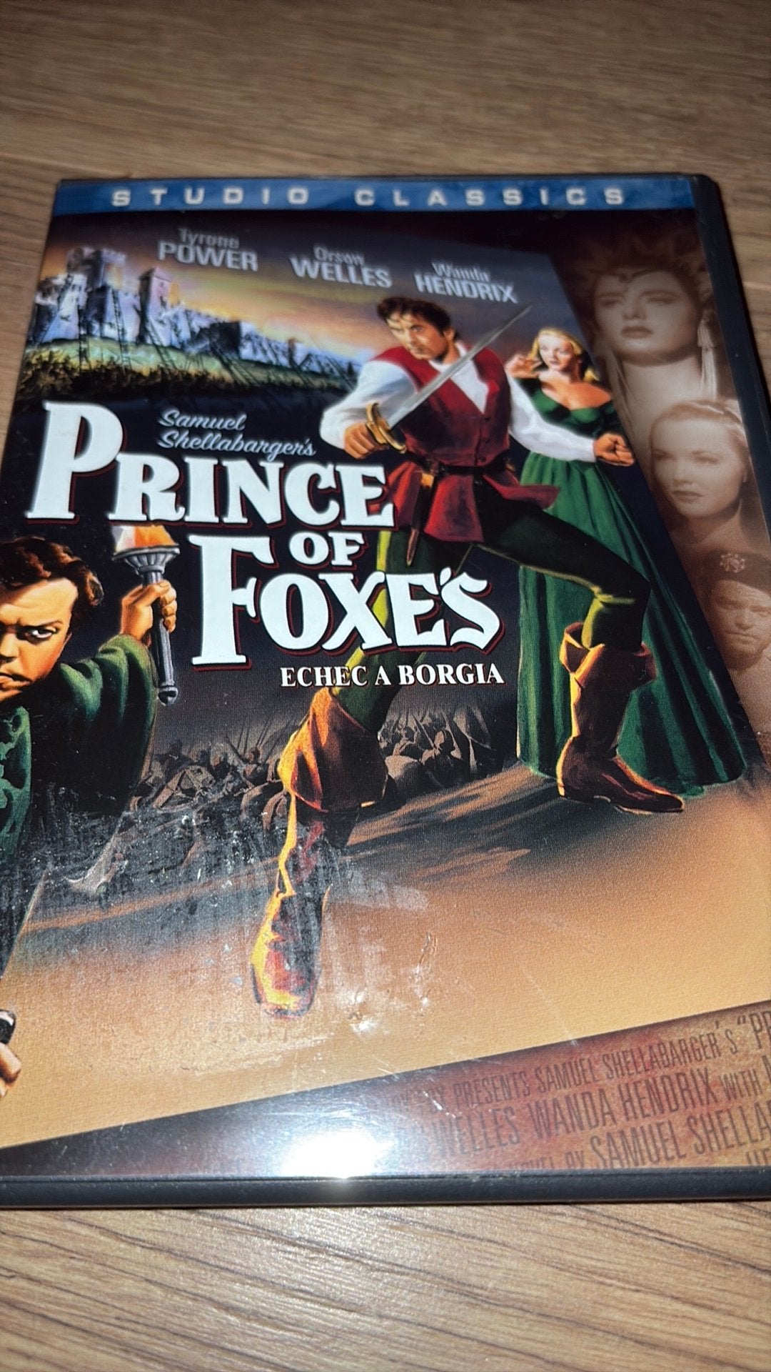Prince of Foxes uit 1949 met Tyrone Power en Orson Welles., Cd's en Dvd's, Vanaf 16 jaar, Ophalen of Verzenden, Zo goed als nieuw