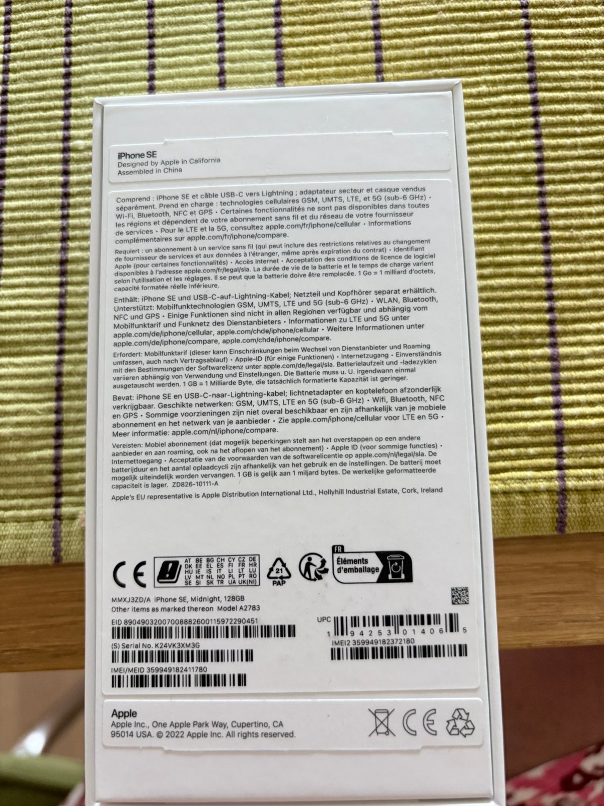 Apple iPhone SE (3rd generation)