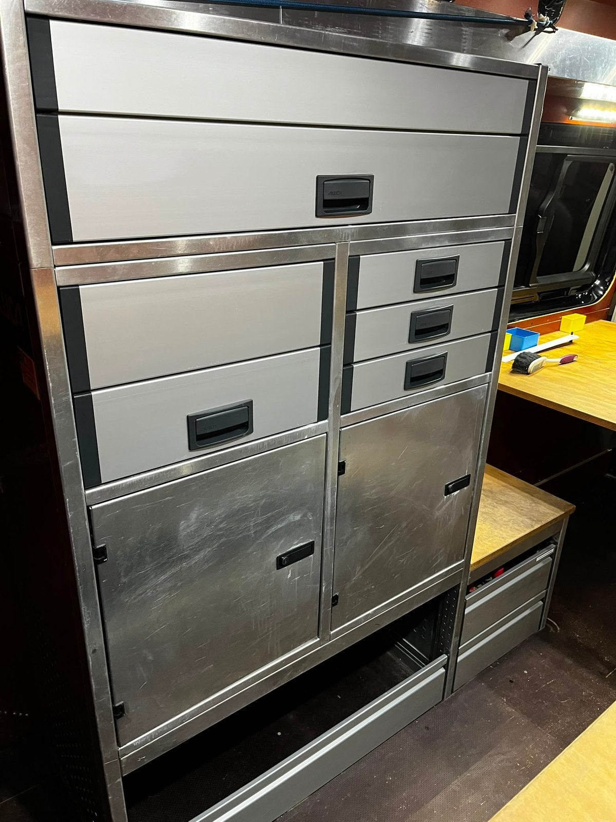 ALUCA Aluminium Bedrijfswageninrichting | Crafter / L3H3, Ophalen, Gebruikt, Volkswagen