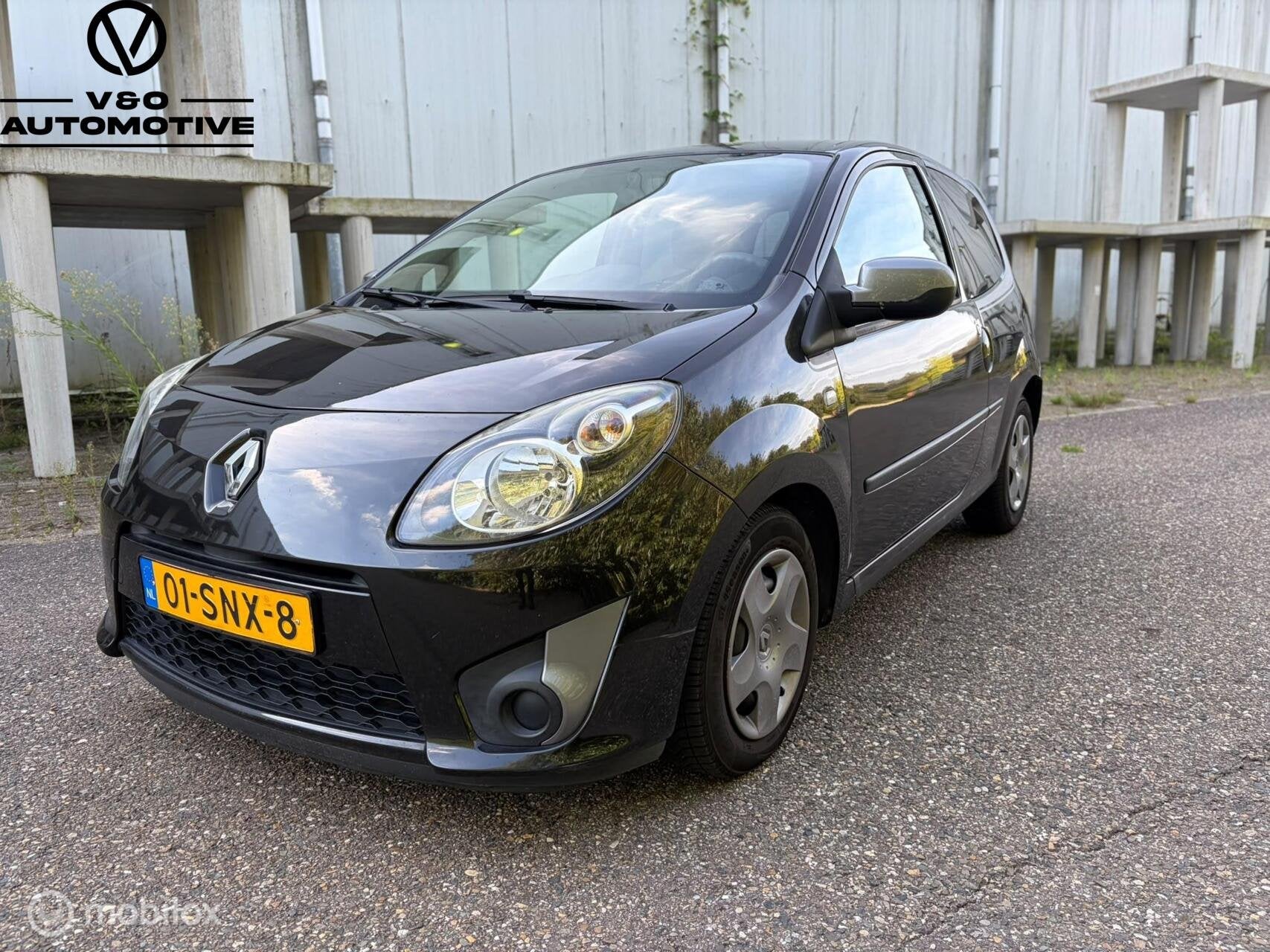 Renault Twingo 1.2-16V Collection | Airco, Auto's, Gebruikt, 4 cilinders, 4 stoelen, Zwart