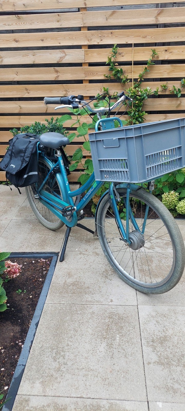 Vogue elektrische fiets, Gebruikt, Versnellingen, Vogue transporter, Trommelrem