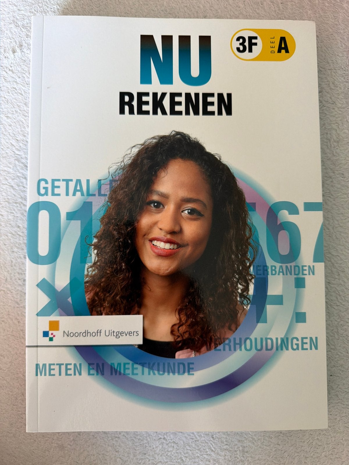 NU Rekenen 3F A & B - Noordhoff Uitgevers, Ophalen of Verzenden, Nieuw, Overige niveaus, Overige vakken