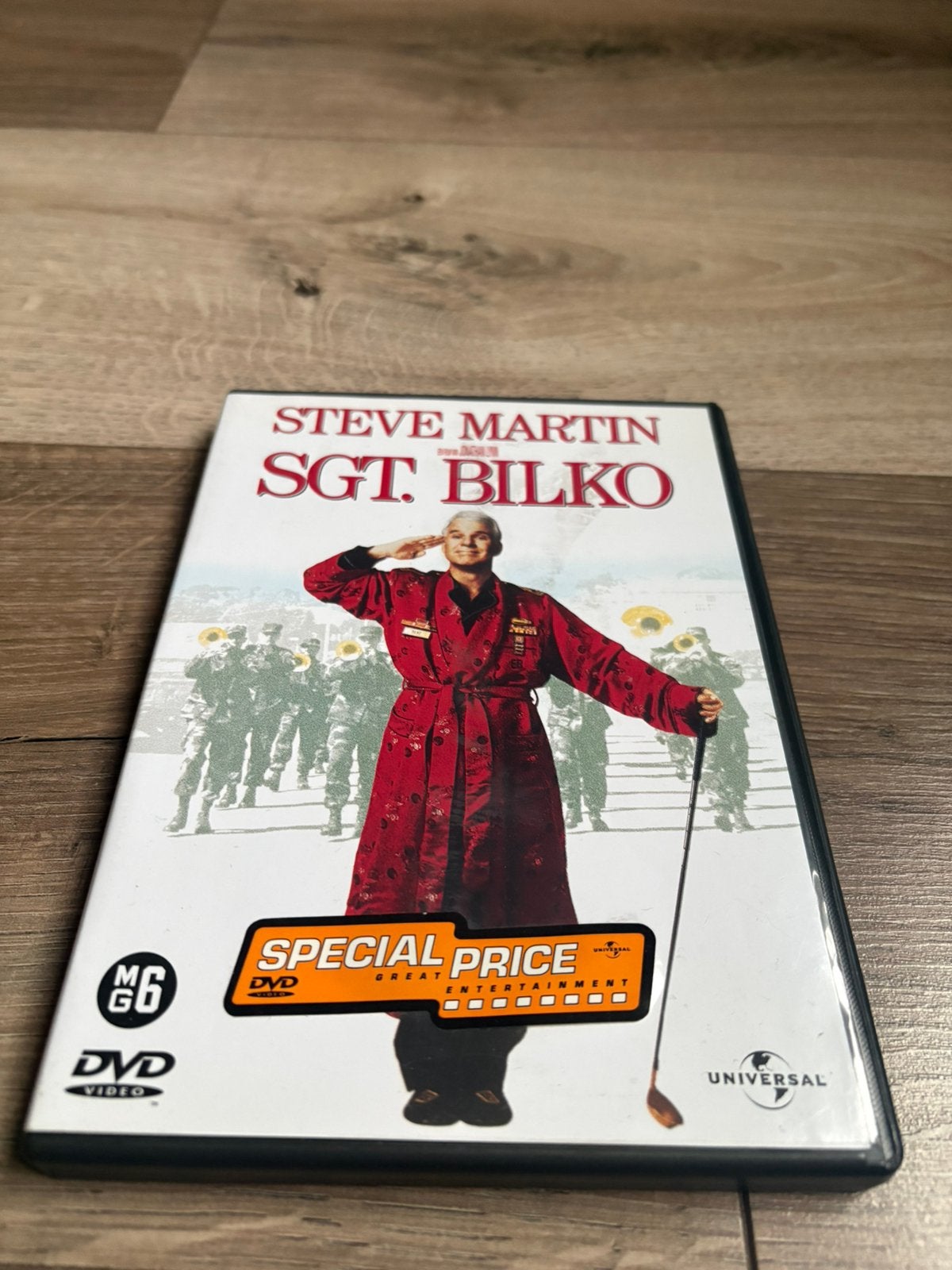 Sgt Bilko met Steve Martin, Alle leeftijden, Ophalen of Verzenden, Zo goed als nieuw, Actiekomedie