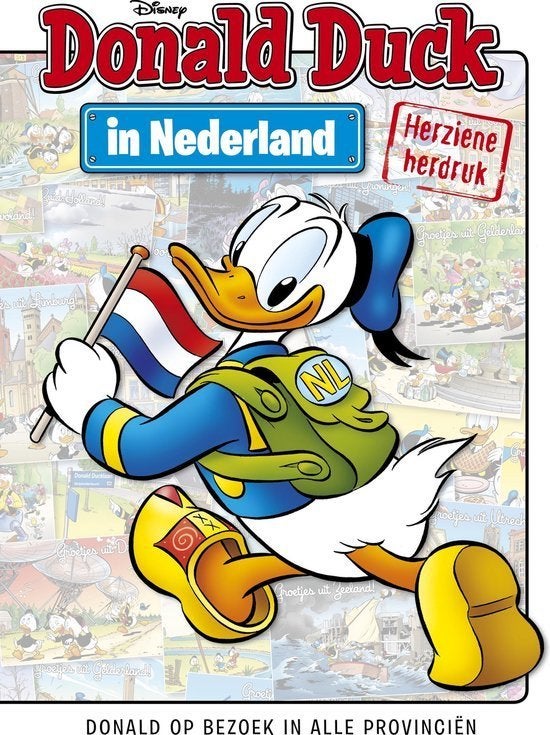 donald duck in nederland boek stripboek NIEUW, Boeken, Eén stripboek, Ophalen of Verzenden, Nieuw, Donald Duck