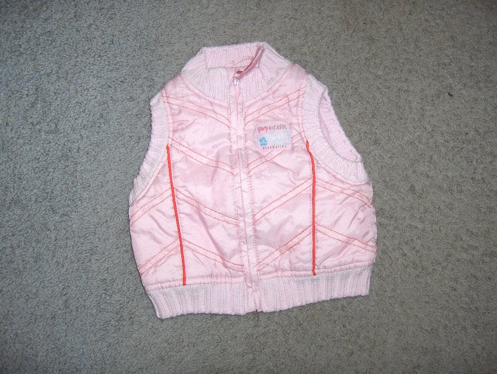 Roze gevoerd college bodywarmer jasje NAME IT 74 prima, Gebruikt, Meisje, Ophalen of Verzenden, Jasje