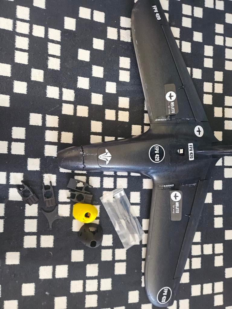 Tbs mojito fpv wing 1300mm tekoop, Ophalen of Verzenden