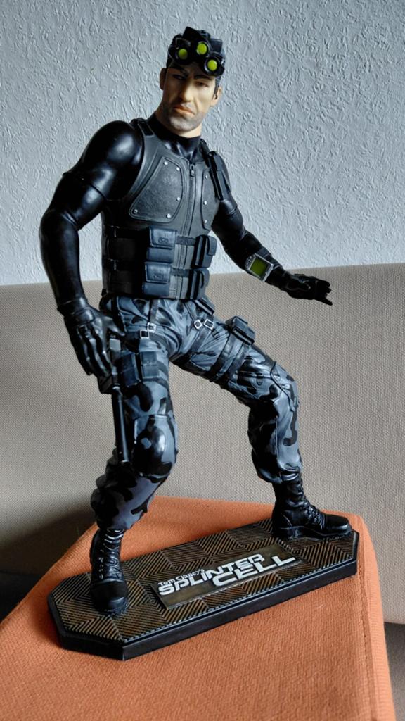 Splinter Cell Sam Fisher Beeld 33 cm., Ophalen of Verzenden
