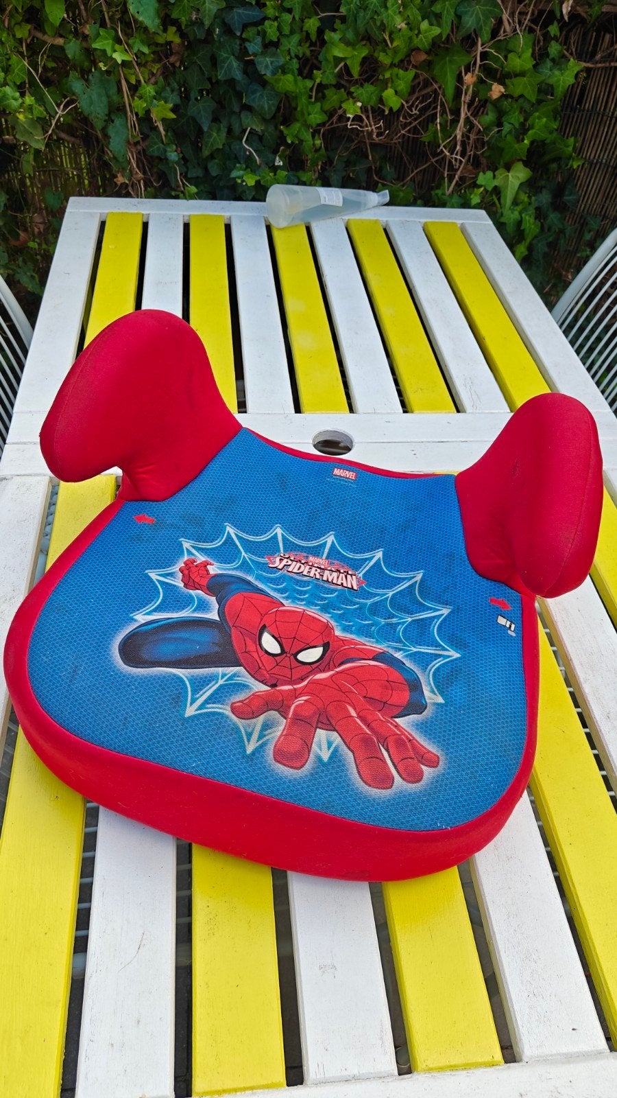 GRATIS Spiderman zitverhoger, 15 t/m 36 kg, Ophalen, Overige merken, Gebruikt