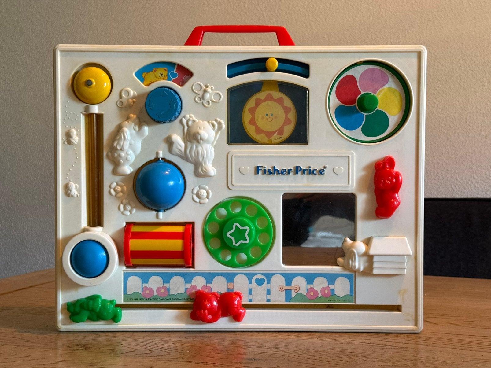 Vintage | Fisher-Price | Activity panel | Speelbord, Verzenden, Gebruikt, Overige typen