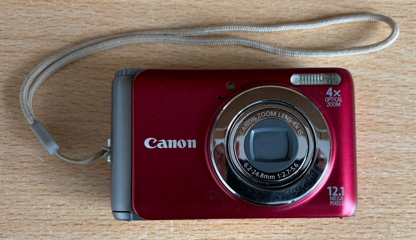 Canon PowerShot A3100 IS, Vintage Y2K Retro Camera, Beeldstabilisatie, Canon, Geheugenkaart, 12 megapixels