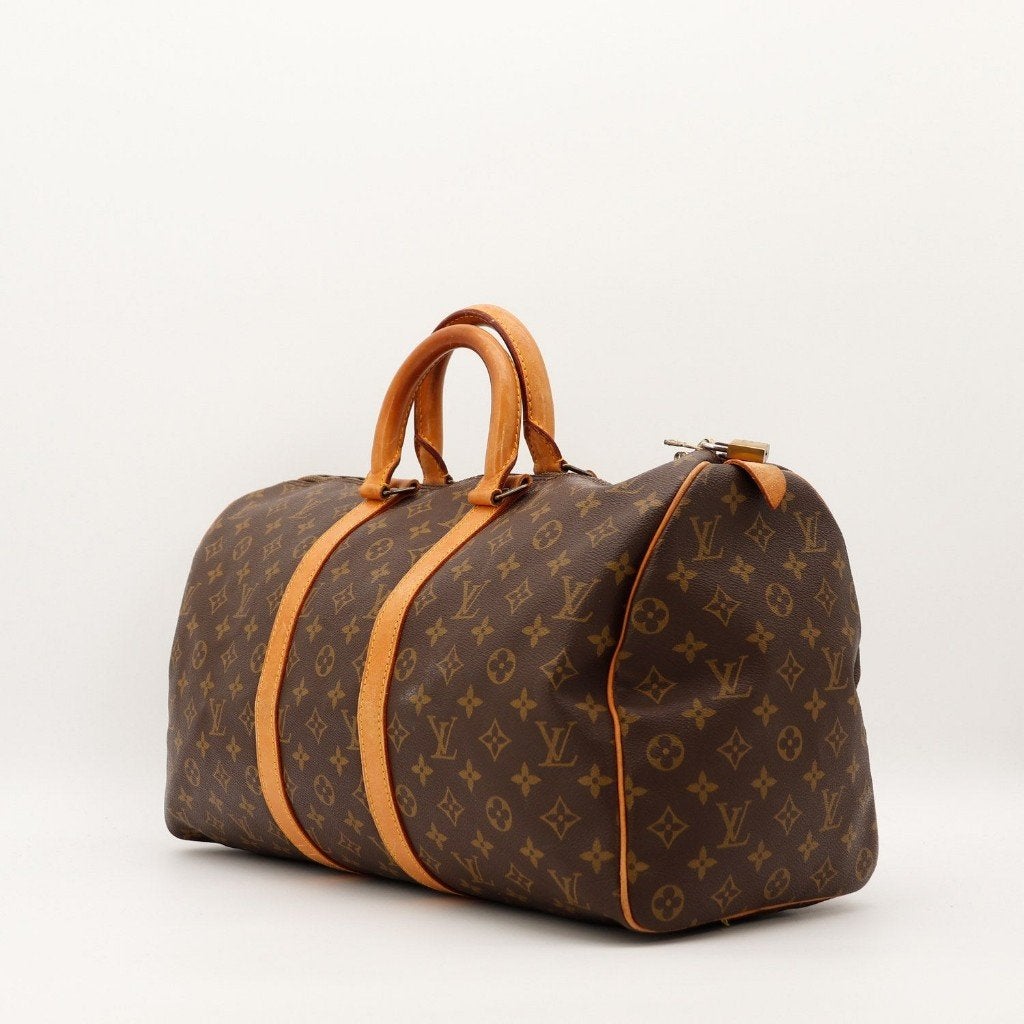 Louis Vuitton 45 reistas, Verzenden, Gebruikt, Bruin, Overige typen