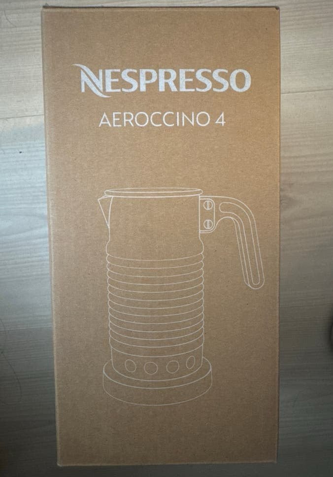 Nespresso Aeroccino 4 Melkopschuimer - As good as new, Ophalen of Verzenden, Nieuw, Elektrische melkopschuimer