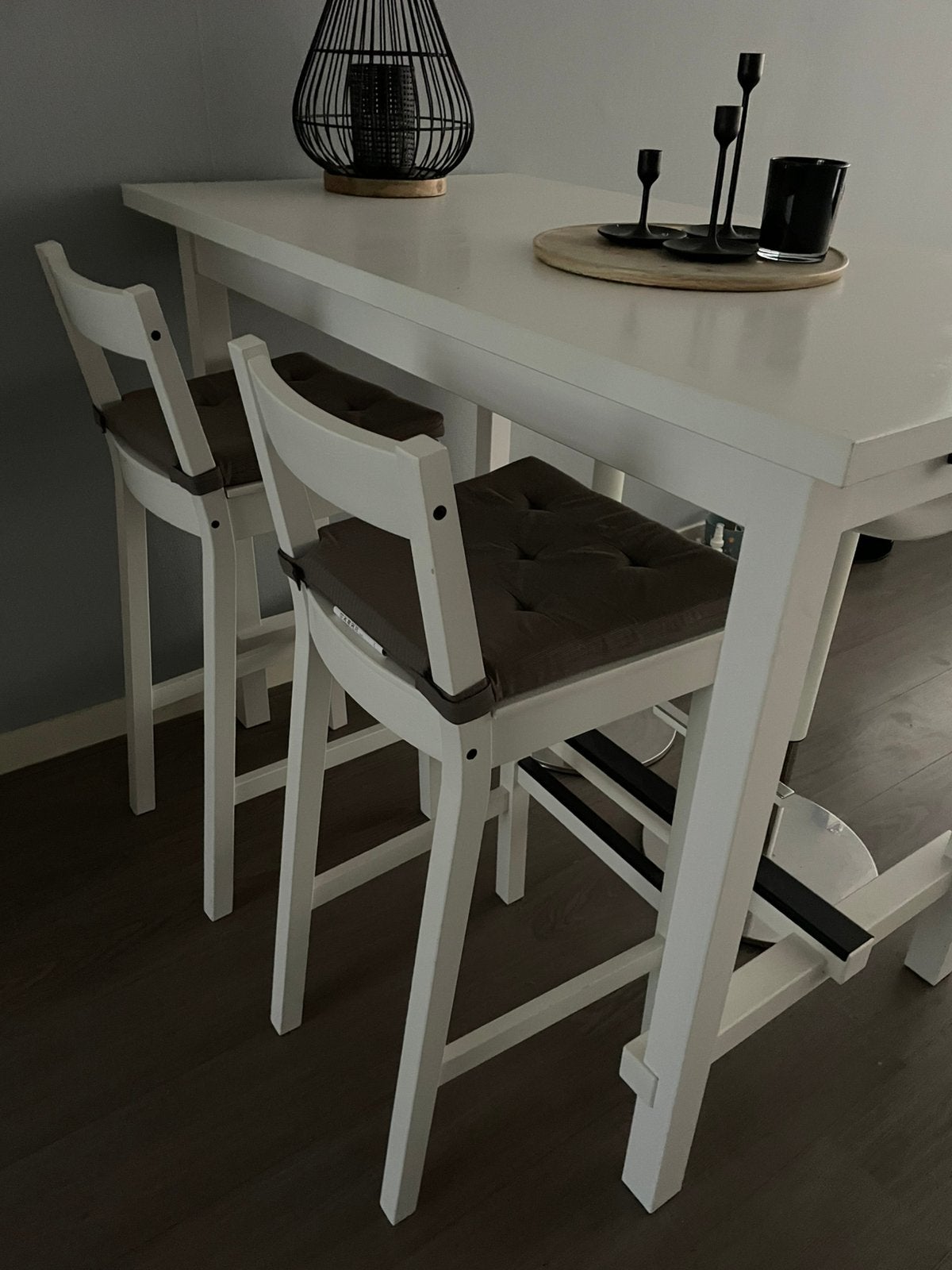 Bartafel, Huis en Inrichting, Ophalen, Zo goed als nieuw, Inclusief barstoelen