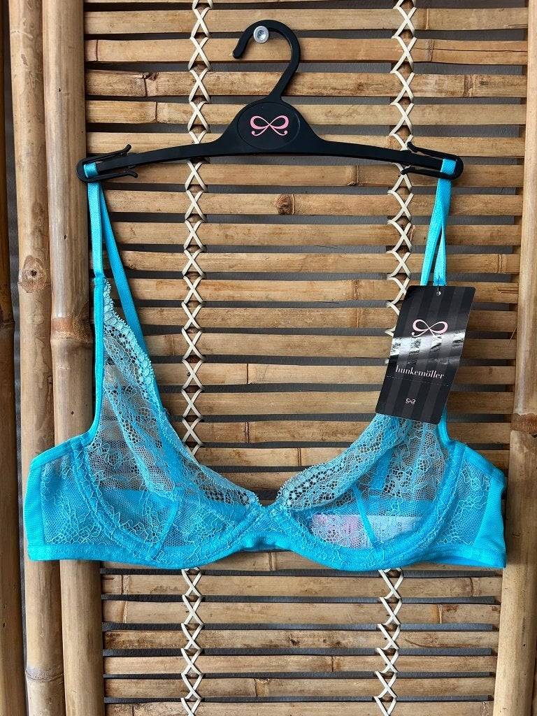 Hunkemöller Isabelle Bh Blauw - 75B, Hunkemöller, Ophalen of Verzenden, Blauw, BH