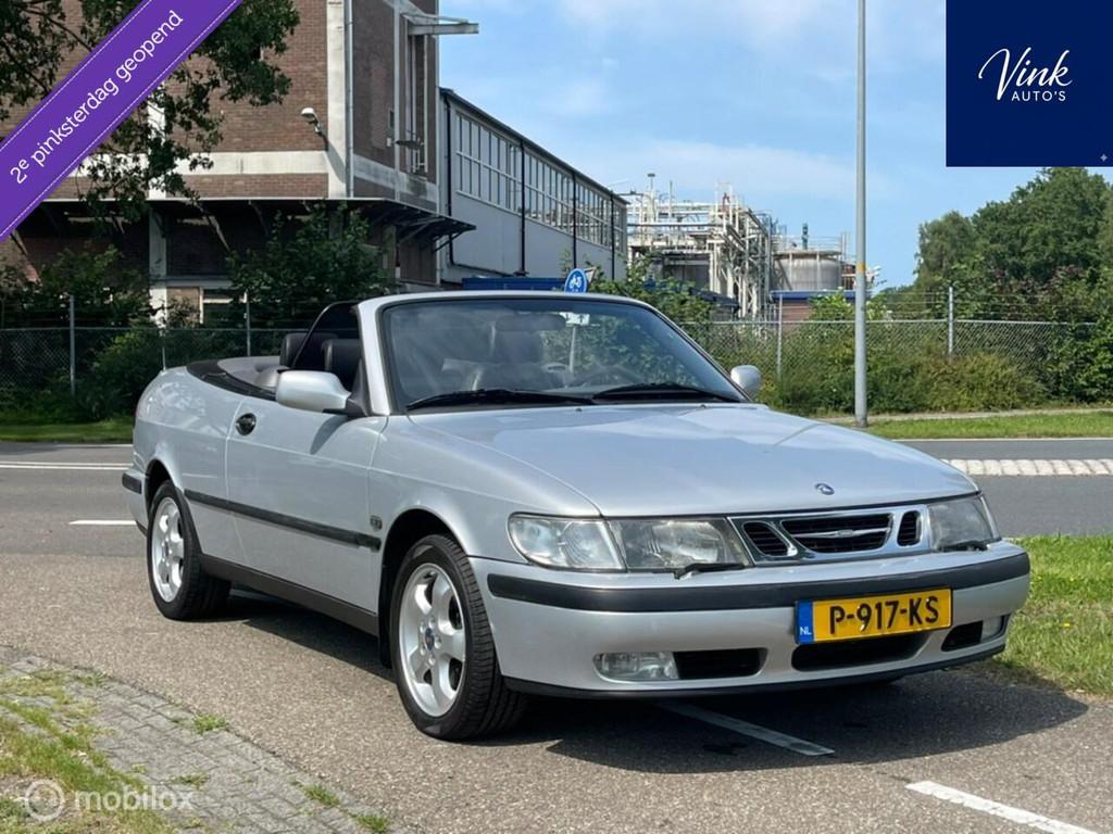 Saab 9-3 Cabrio 2.0t Senses Edition | Turbo | IN TOP STAAT |, Auto's, Voorwielaandrijving, Gebruikt, Zwart, 4 cilinders