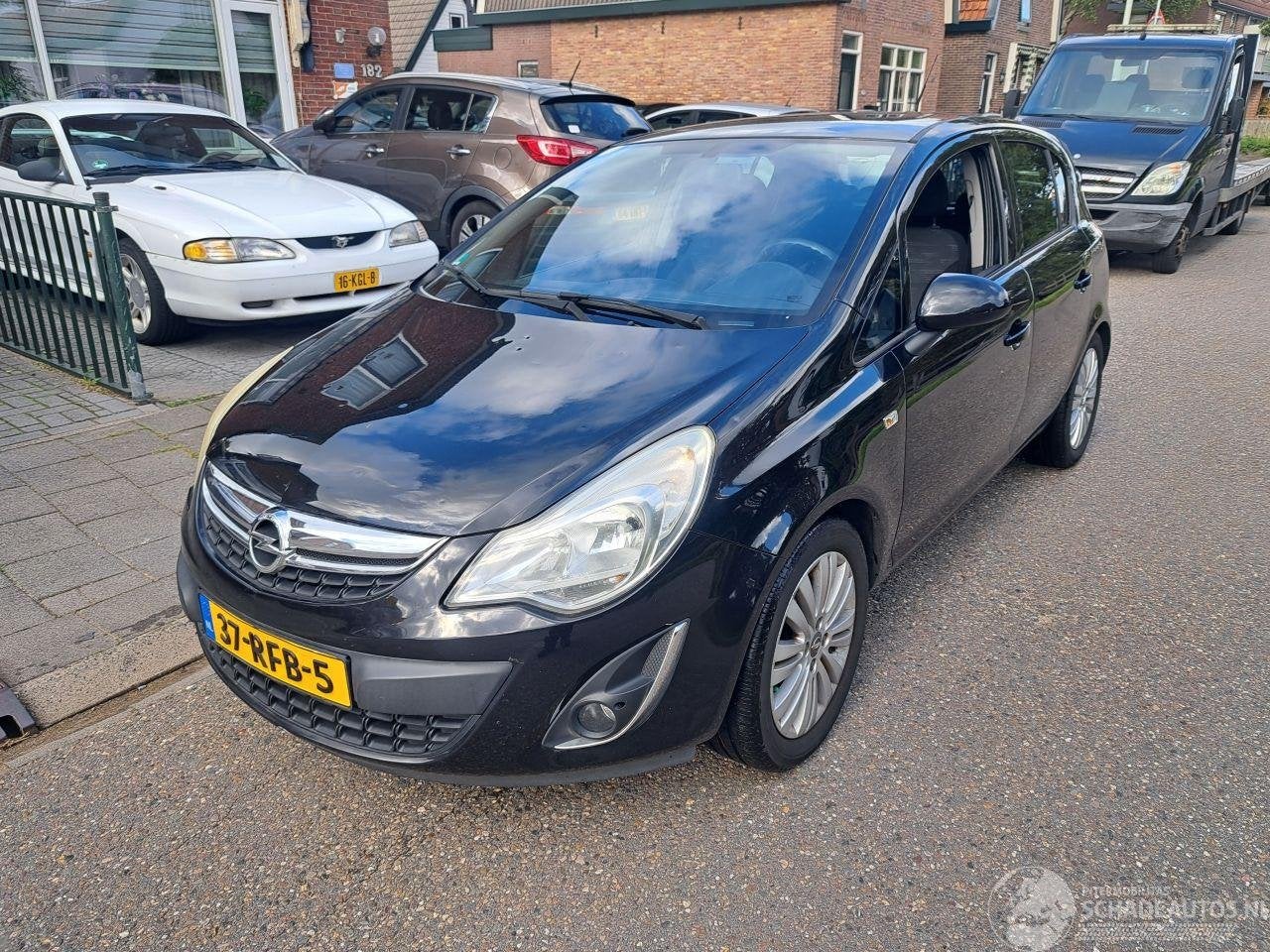 Opel Corsa 1.4 16v edition (bj 2011), Webaccessibility@stellantis.com, 1398 cc, Stellantis N.V., Zwart