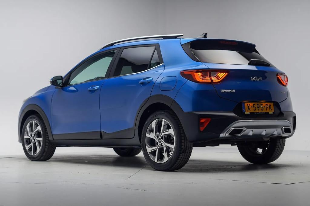 Kia Stonic 1.0 T-GDi MHEV GT-Line [ Adapt.cruise Navi Apple/, Gebruikt, Blauw, Bedrijf, Handgeschakeld