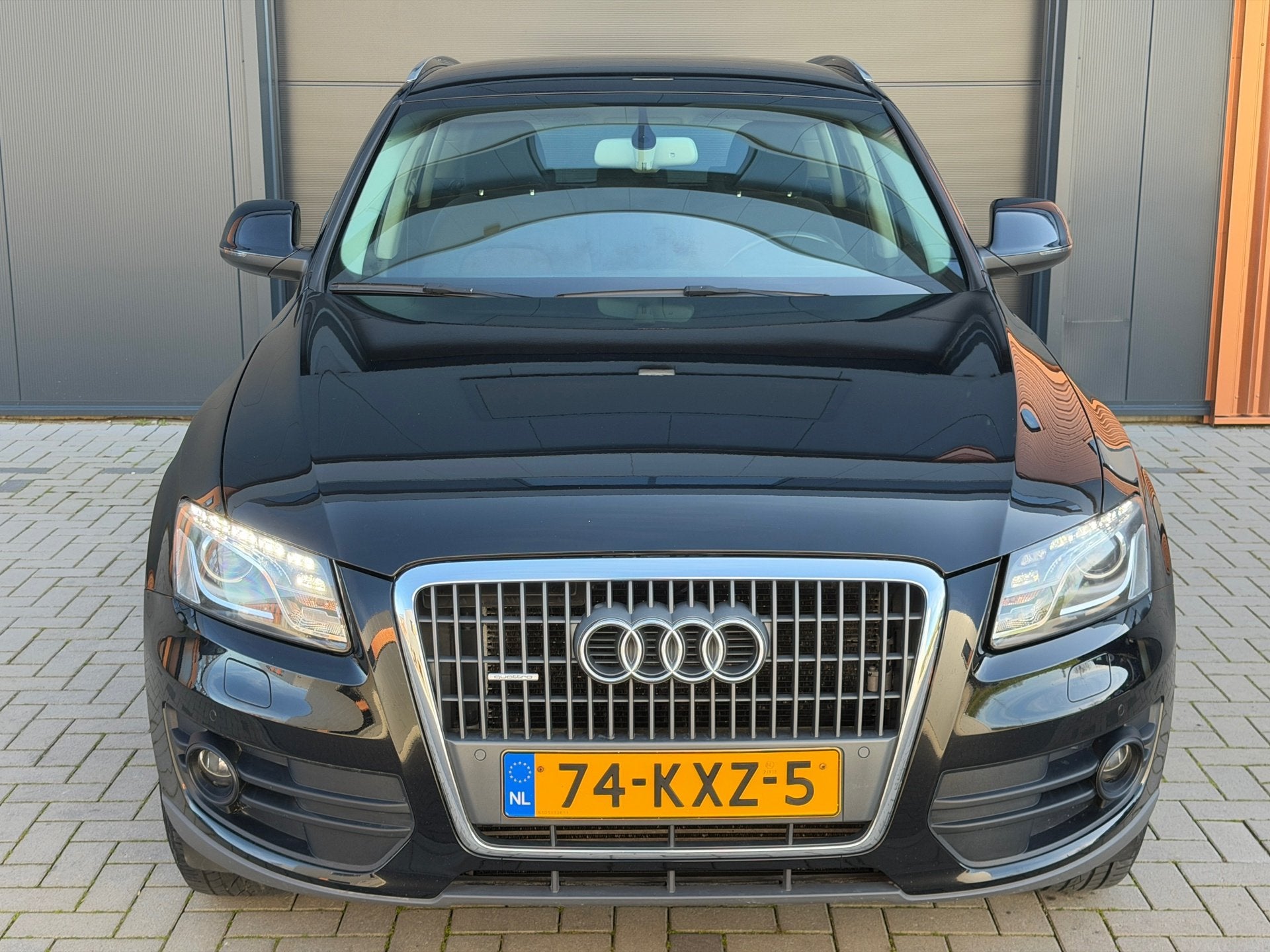 Audi Q5 2.0 TFSI quattro Pro Line|100% Dealer onderhouden|St, Auto's, Stof, Gebruikt, Zwart, 4 cilinders