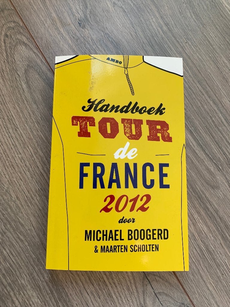 Tour de France handboek uit 2012, Ophalen of Verzenden, Zo goed als nieuw, Lopen en Fietsen