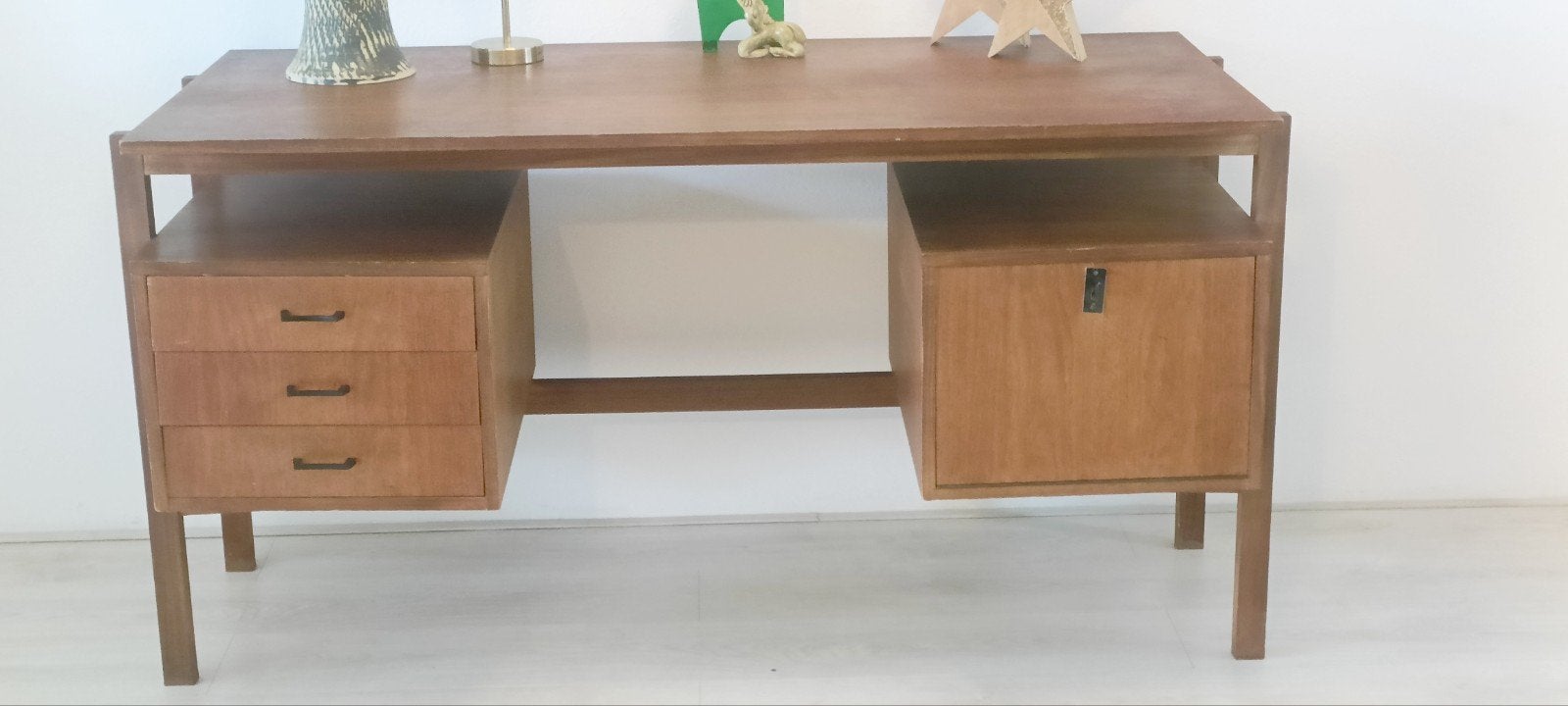 Vintage Mid Century Design Bureau Jaren '60, Ophalen, Gebruikt