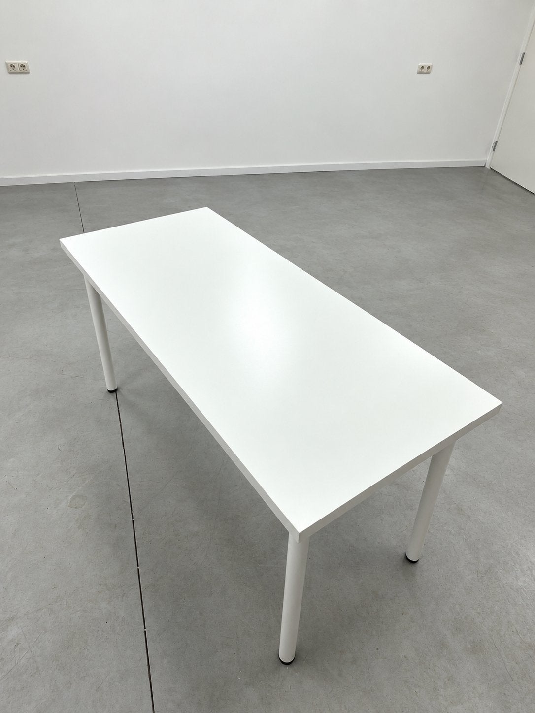 IKEA Bureau Wit 140x60 cm - Ideaal voor Thuiswerkplek, Ophalen, Gebruikt, IKEA, Wit