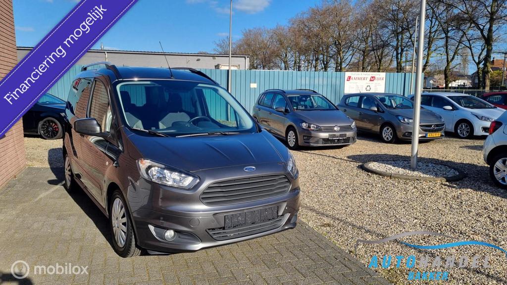 Ford Tourneo Courier 1.0 Titanium stoelverwarming , airco ., Voorwielaandrijving, Gebruikt, Bedrijf, 19 km/l