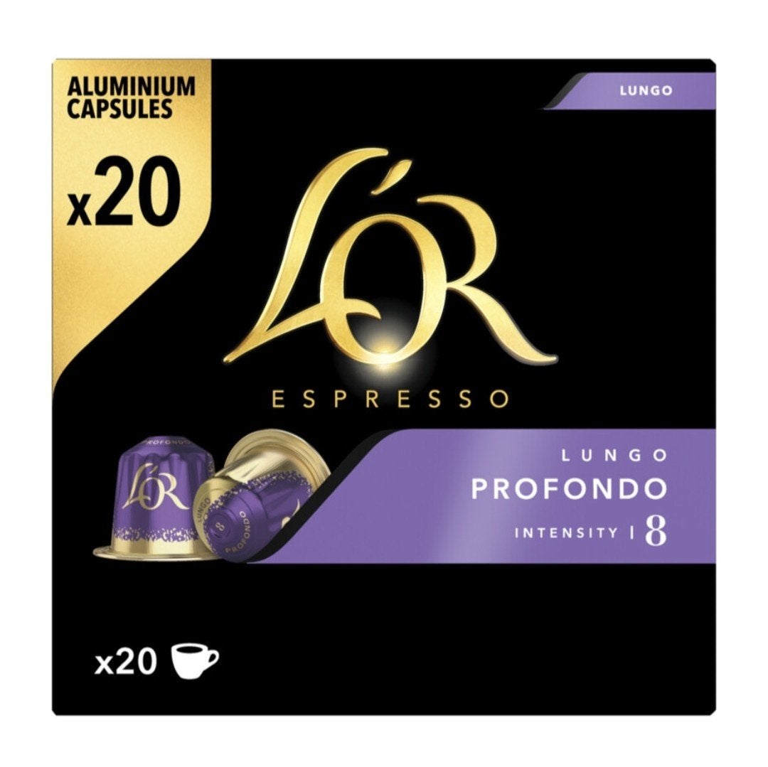 Nespresso L'or nr 8 cups 20 stuks voor €4,50, Ophalen
