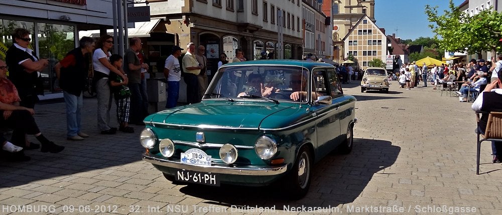 Audi - NSU Prinz Sport - 1969 Rally Groen, Particulier, Geïmporteerd, 530 kg, Groen