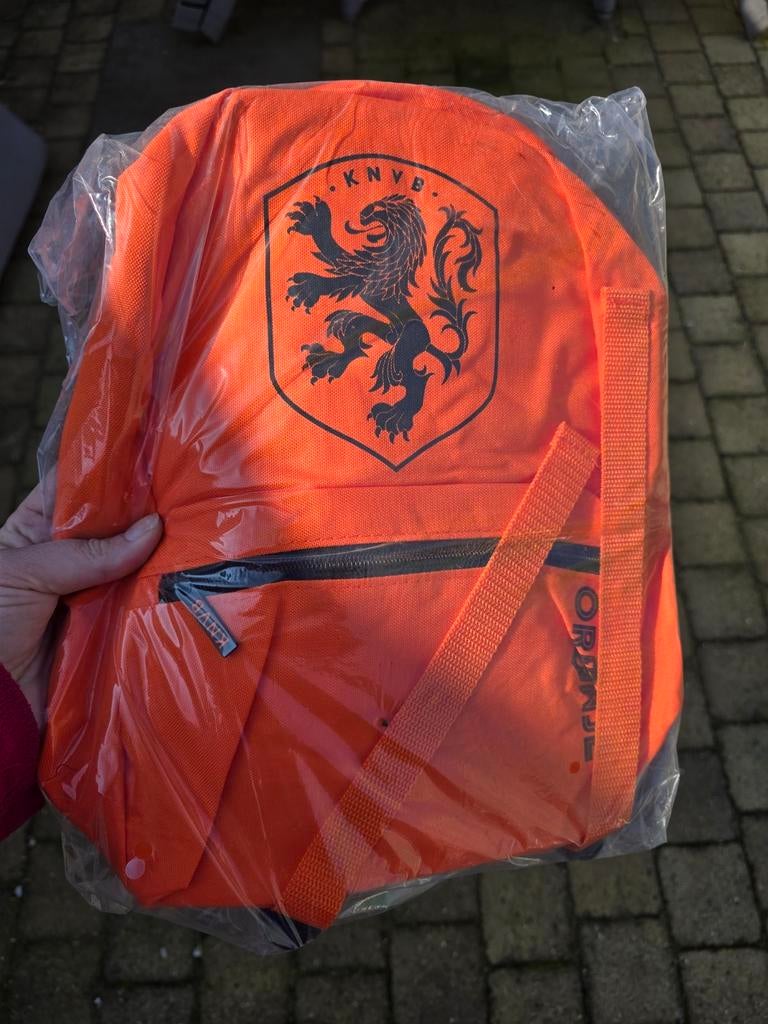Oranje KNVB rugtas, Ophalen of Verzenden