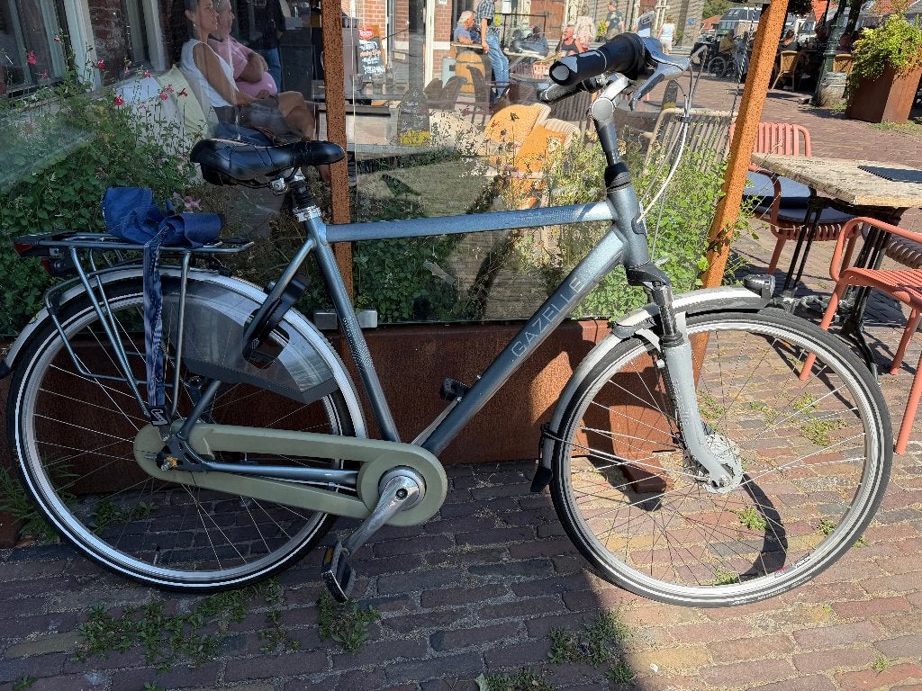 Gazelle Paris C7 Heren H57, Fietsen en Brommers, Fietsen | Heren | Herenfietsen, Ophalen, Gebruikt, Versnellingen, 57 tot 61 cm