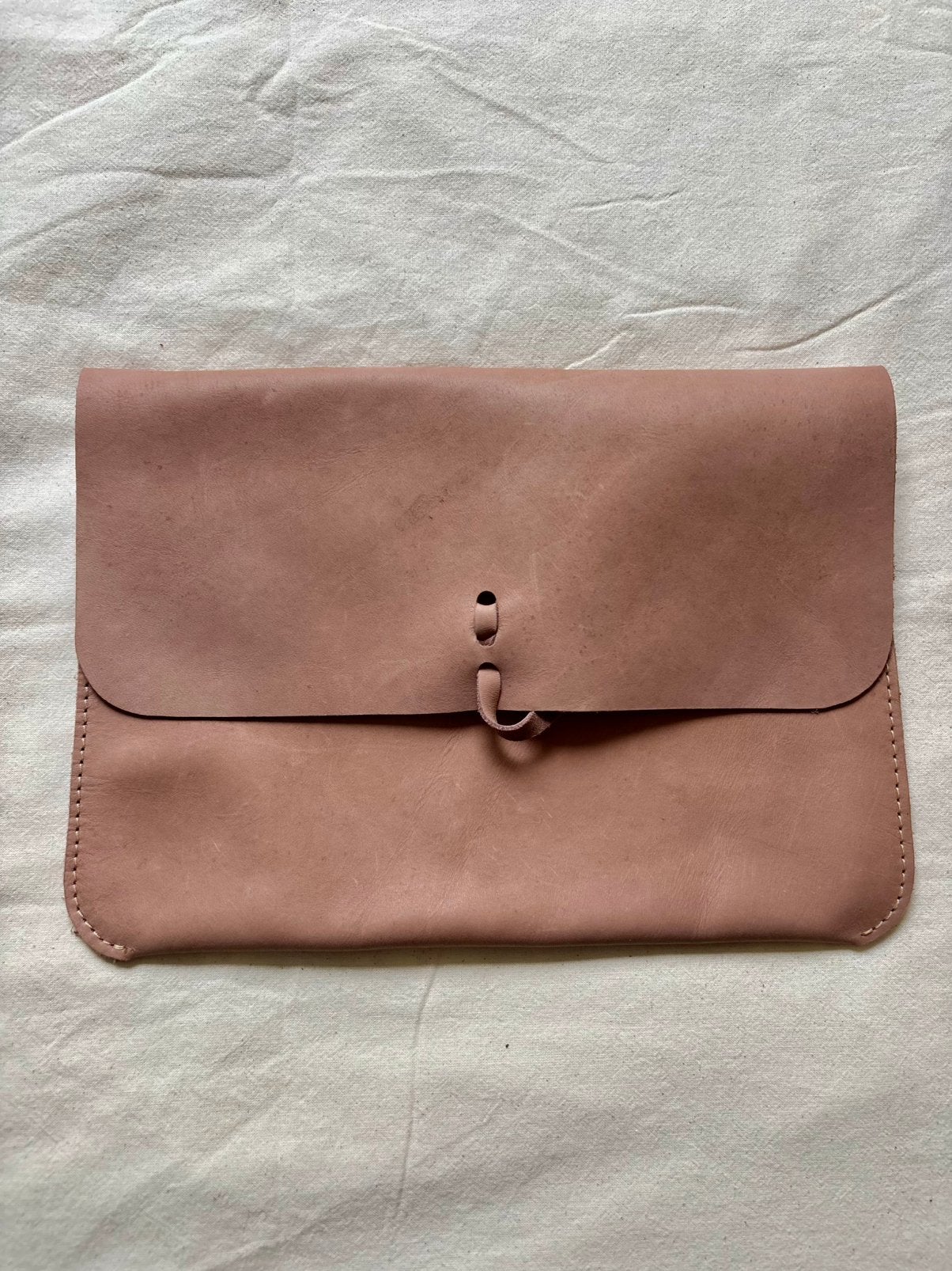 Nieuwe handgemaakte leren tas uit Mexico – Dusty Pink, Ophalen of Verzenden, Zo goed als nieuw, Leer