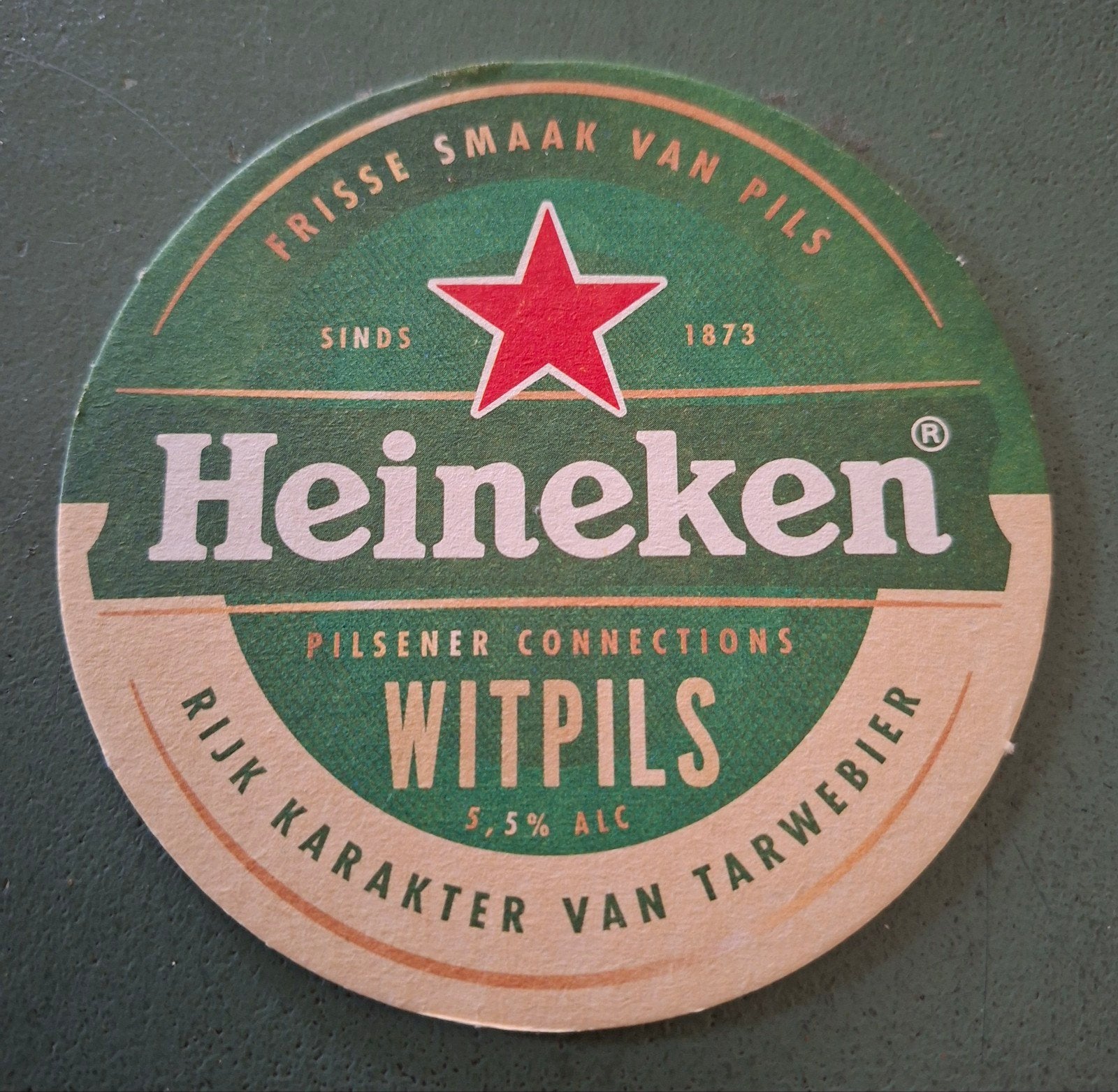 Heineken Witpils Viltje,Nieuw., Ophalen of Verzenden, Nieuw, Viltje(s), Heineken