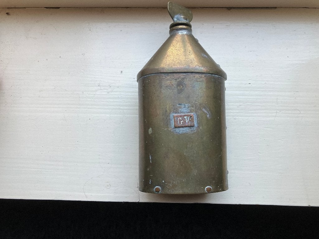 koper fles met draaidop flask!, Ophalen of Verzenden