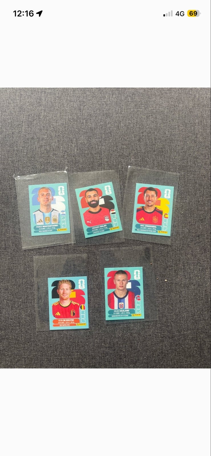 Voetbal Spelerskaarten - Panini 2026, Ophalen of Verzenden, Zo goed als nieuw, Buitenlandse clubs, Spelerskaart