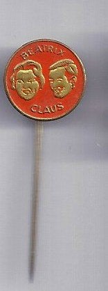 Sp22 speldje beatrix en claus, Ophalen of Verzenden, Gebruikt, Overige onderwerpen