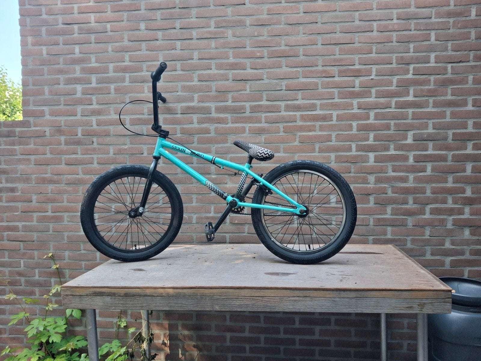 bmx stolen brand lichtblauw 20 inch, Fietsen en Brommers, Fietsen | Crossfietsen en BMX, Ophalen, Zo goed als nieuw