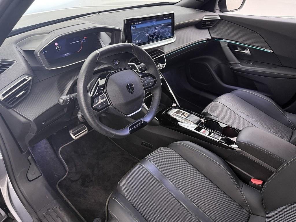 Peugeot 2008 1.2 Hybrid 145 GT 360.Camera/Ad.Cruise/Led.Matr, Gebruikt, Euro 6, 1199 cc, Leder en Stof