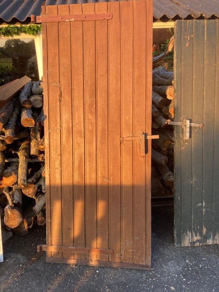 te koop staldeur, Ophalen, Gebruikt, 80 tot 100 cm, Binnendeur