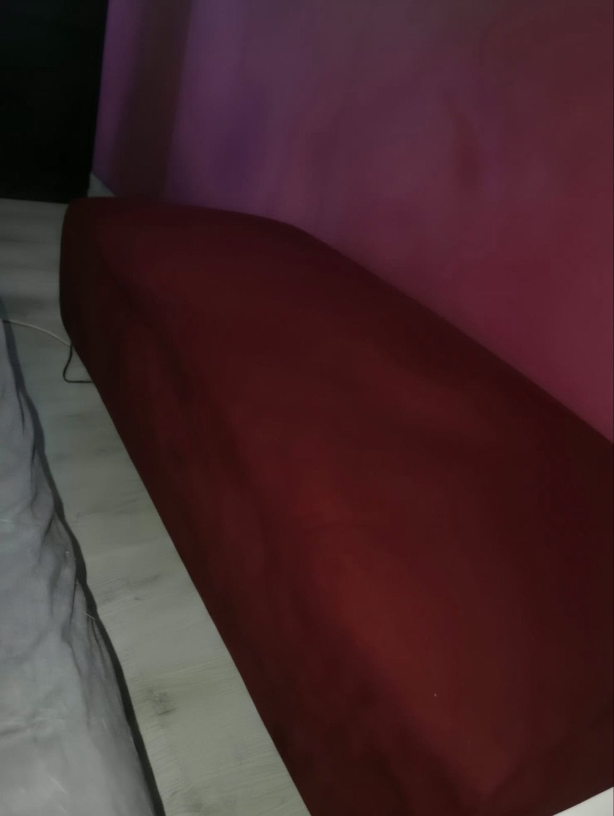 Gestoffeerd bankje voor bij je bed - 122x48 cm, Ophalen, Gebruikt, Overige maten, Minder dan 75 cm