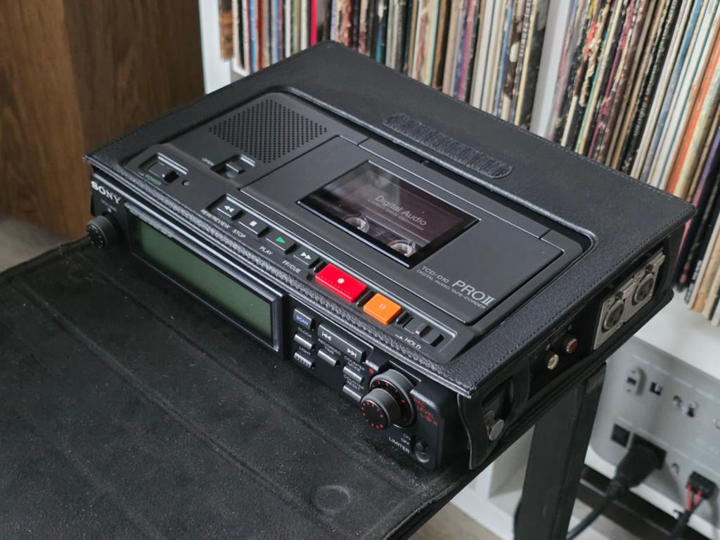Sony TCD-D10 Pro II in mint staat (collectors item), Ophalen, Enkel, Sony, Tiptoetsen