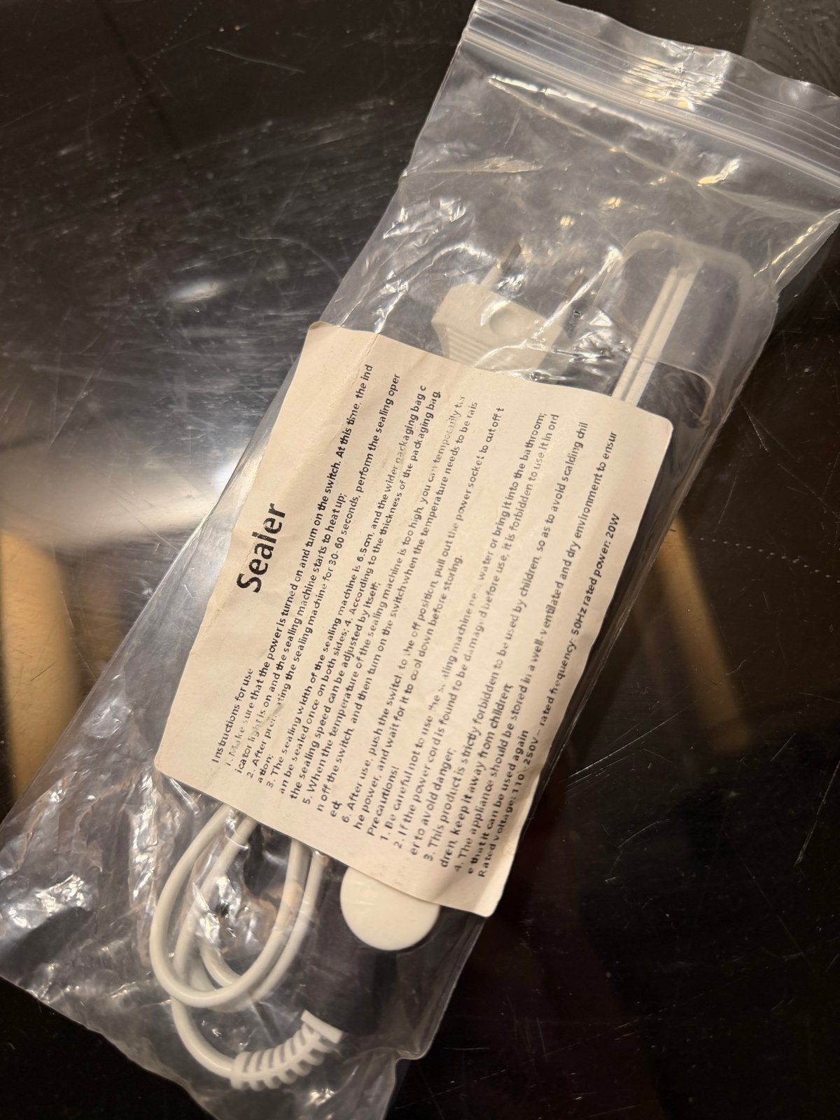 Sealer voor Plastic Zakken - Nieuw, Ophalen of Verzenden, Nieuw
