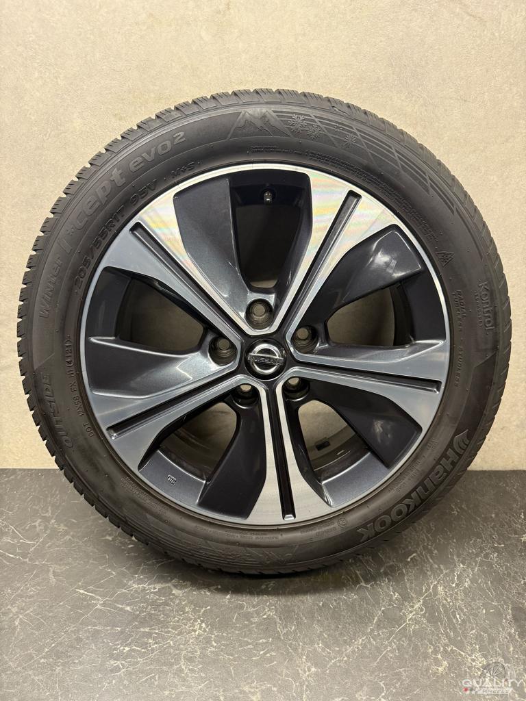 5x114,3 17 inch Nissan Townstar Velgen + Winterbanden + TPMS, Gebruikt, -, -, Banden en Velgen