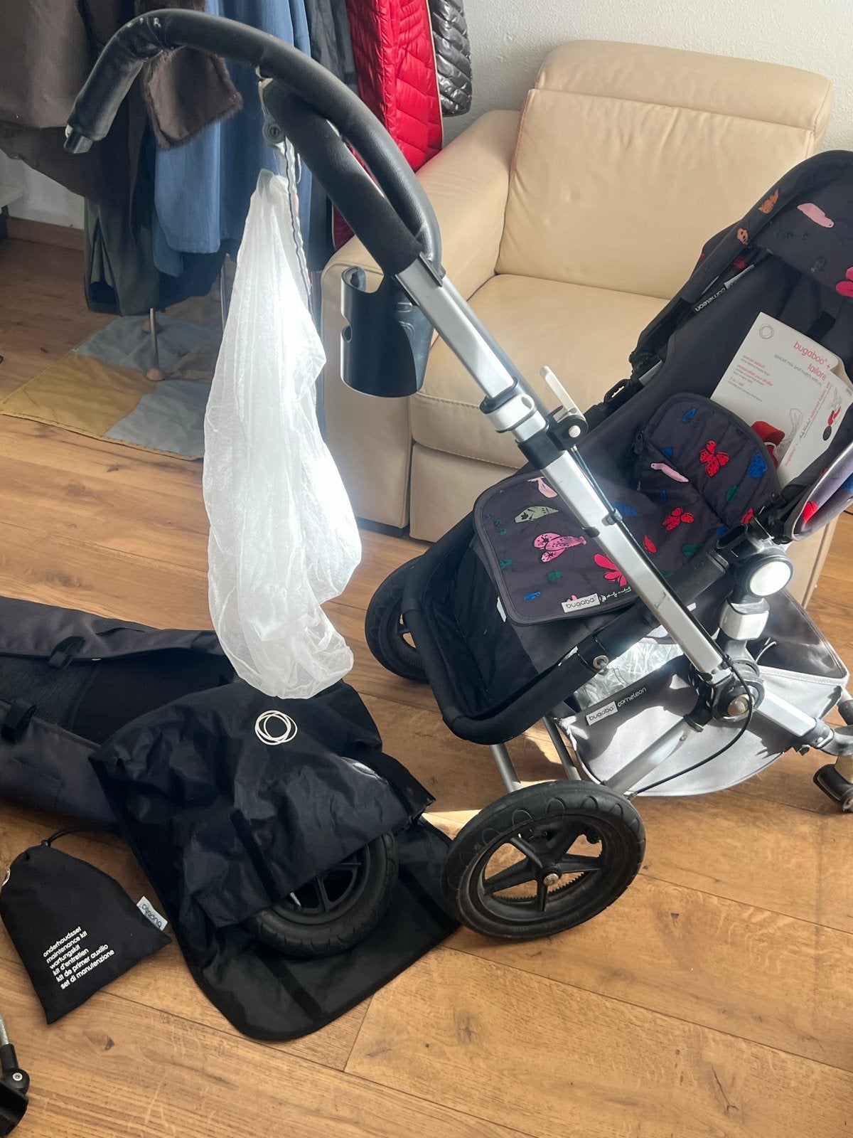 Bugaboo Cameleon kinderwagen met accessoires, Kinderen en Baby's, Kinderwagens en Combinaties, Ophalen, Gebruikt, Bugaboo, Combiwagen
