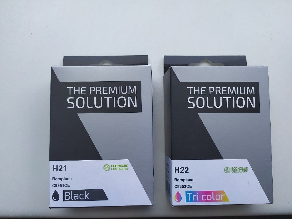 HP 21-22 Huismerk Inkjekt Cardridges 600pag.Premium Geseald, Ophalen of Verzenden, Nieuw, Cartridge, Huismerk (compatibel met HP)